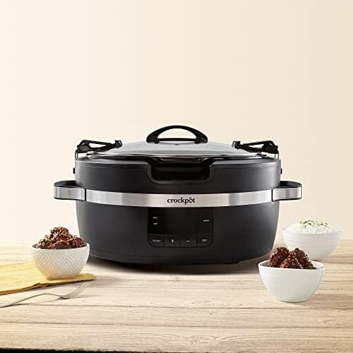 Crock-Pot Thermoshield 6 Quart Slow Cooker with Carry Handles - Home Select 325