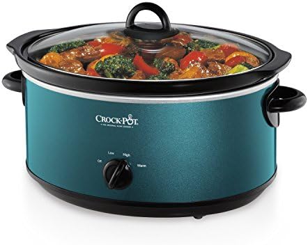 Crock-Pot 7 Quart Manual Slow Cooker – Turquoise - Home Select 992