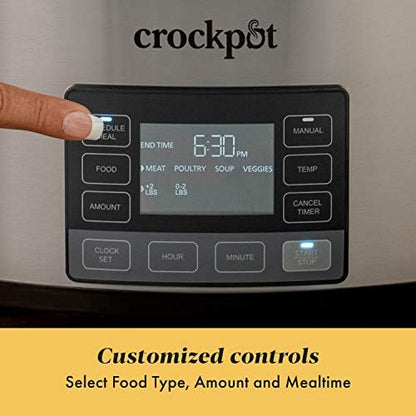 Crock-Pot MyTime 6 Quart Programmable Slow Cooker - Home Select 397
