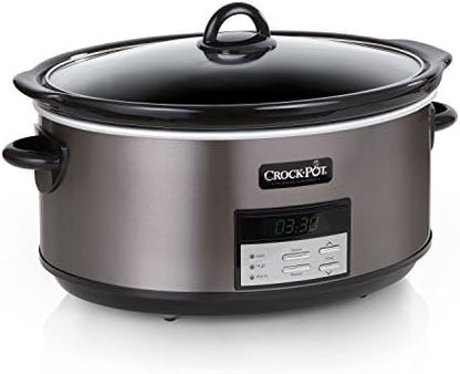 Crock-Pot 8 Quart Programmable Slow Cooker with Auto Warm - Home Select 830