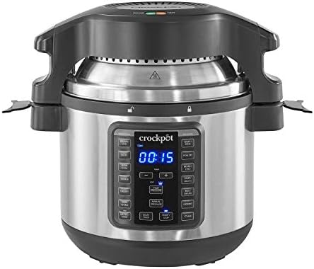 Crock-Pot Express Crisp 8 Quart 10-in-1 Pressure Cooker - Home Select 527