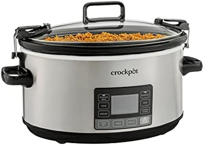 Crock-Pot 7 Quart Portable Programmable Slow Cooker with Timer - Home Select 646