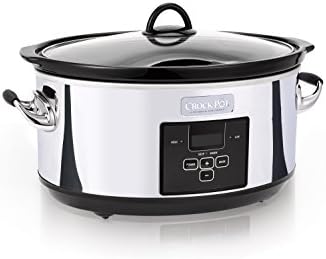 Crock-Pot 7 Quart Programmable Slow Cooker – Polished Platinum - Home Select 124