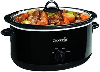 Crock-Pot 8 Quart Manual Slow Cooker – Black - Home Select 205