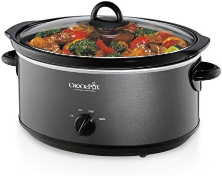 Crock-Pot 7 Quart Slow Cooker – Charcoal - Home Select 993