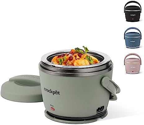 Crock-Pot Portable Electric Lunch Box Food Warmer – Green - Home Select 871