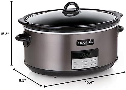 Crock-Pot 8 Quart Programmable Slow Cooker with Auto Warm - Home Select 830