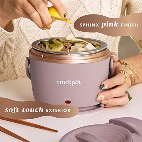 Crock-Pot Electric Lunch Box Food Warmer 20oz – Blush Pink - Home Select 922