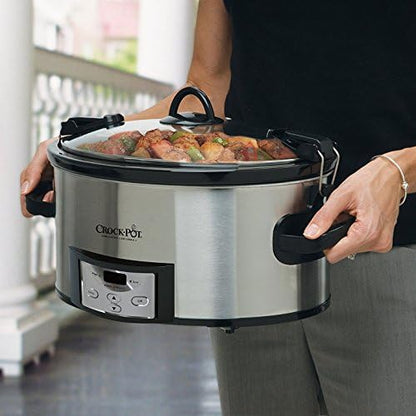 Crock-Pot Cook & Carry 6 Quart Programmable Slow Cooker - Home Select 164