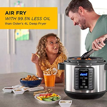Crock-Pot Express Crisp 8 Quart 10-in-1 Pressure Cooker - Home Select 527