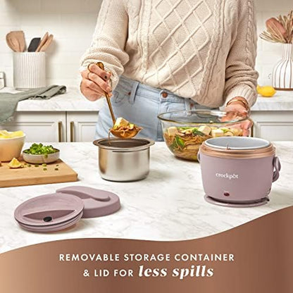 Crock-Pot Electric Lunch Box Food Warmer 20oz – Blush Pink - Home Select 922