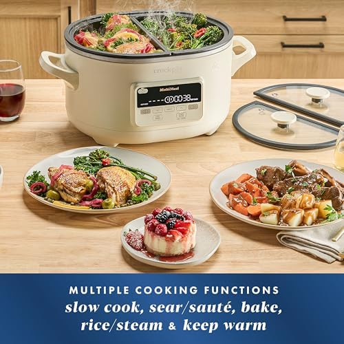 Crock-Pot MultiMeal Multicooker with Programmable Slow Cooker - Home Select 454