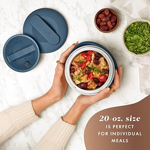 Crock-Pot Electric Lunch Box Food Warmer 20oz – Faded Blue - Home Select 483