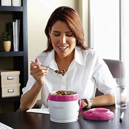 Crock-Pot Lunch Crock Portable Food Warmer 20oz – Pink - Home Select 293
