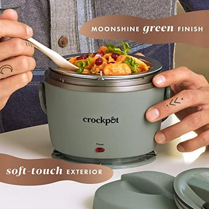 Crock-Pot Portable Electric Lunch Box Food Warmer – Green - Home Select 871