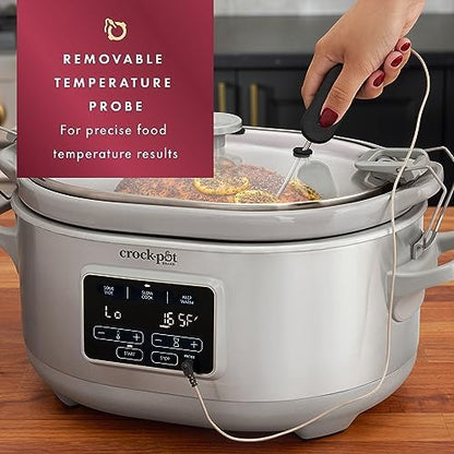 Crock-Pot 7 Quart Programmable Cook & Carry Slow Cooker - Home Select 567