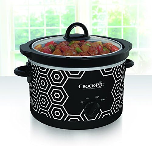 Crock-Pot 4.5 Quart Portable Slow Cooker – Black & White - Home Select 450