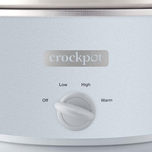 Crock-Pot 4.5 Quart Manual Slow Cooker – Macaroon Blue - Home Select 432