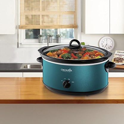 Crock-Pot 7 Quart Manual Slow Cooker – Turquoise - Home Select 992