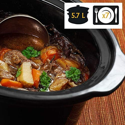 Crock-Pot Cook & Carry 6 Quart Portable Slow Cooker - Home Select 537