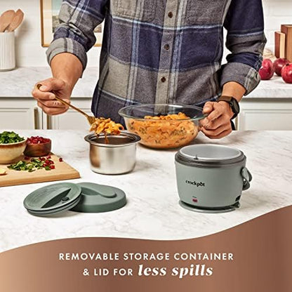 Crock-Pot Portable Electric Lunch Box Food Warmer – Green - Home Select 871