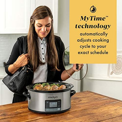 Crock-Pot MyTime 6 Quart Programmable Slow Cooker - Home Select 397
