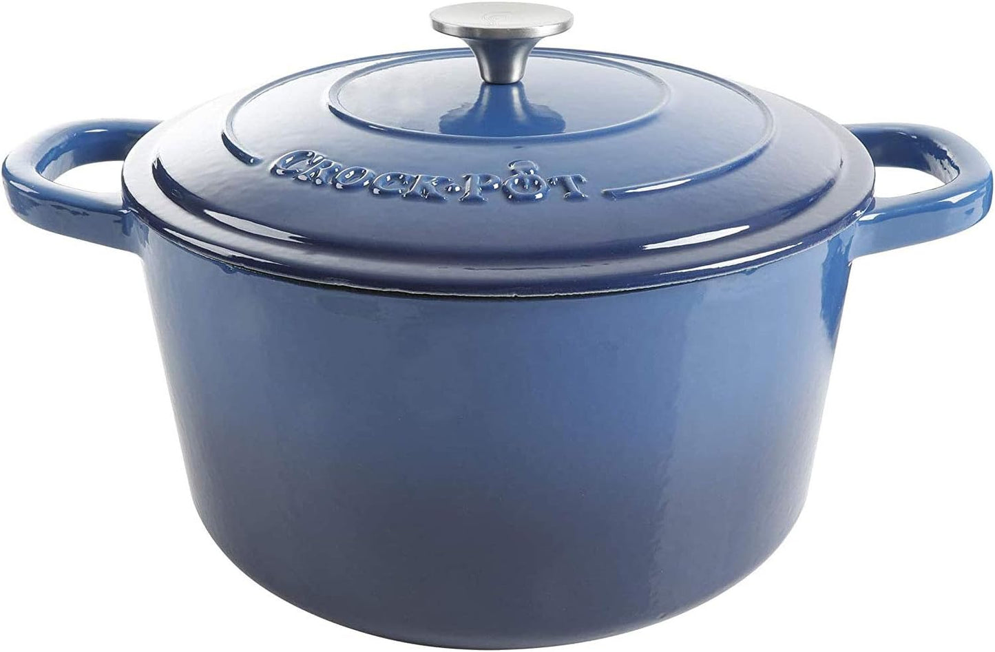 Crock-Pot 3 Quart Enameled Cast Iron Dutch Oven – Aqua - Home Select 681
