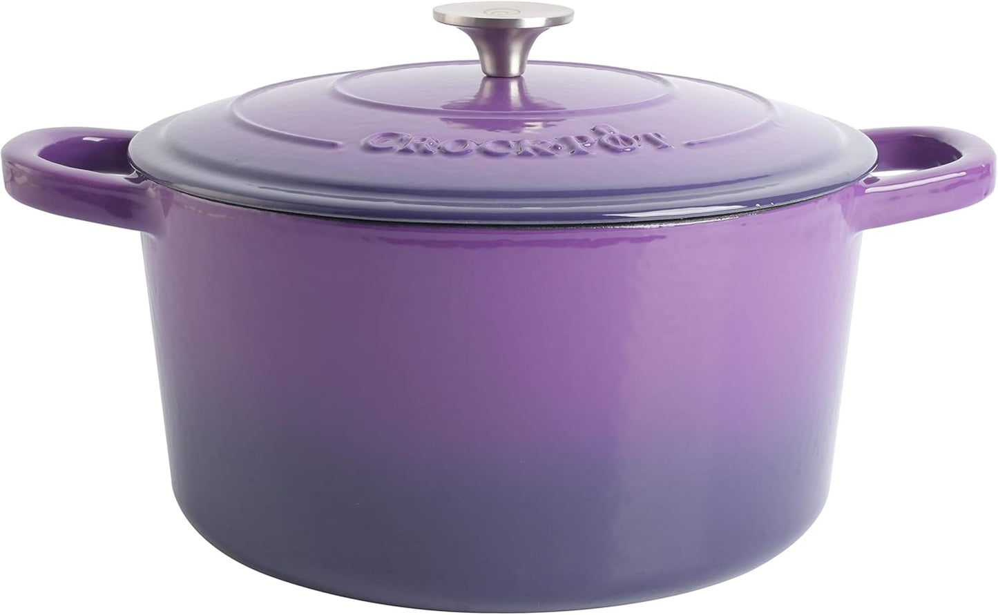 Crock-Pot 3 Quart Enameled Cast Iron Dutch Oven – Aqua - Home Select 681