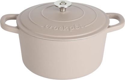 Crock-Pot 3 Quart Enameled Cast Iron Dutch Oven – Aqua - Home Select 681