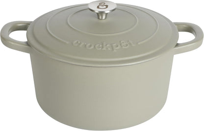Crock-Pot 3 Quart Enameled Cast Iron Dutch Oven – Aqua - Home Select 681
