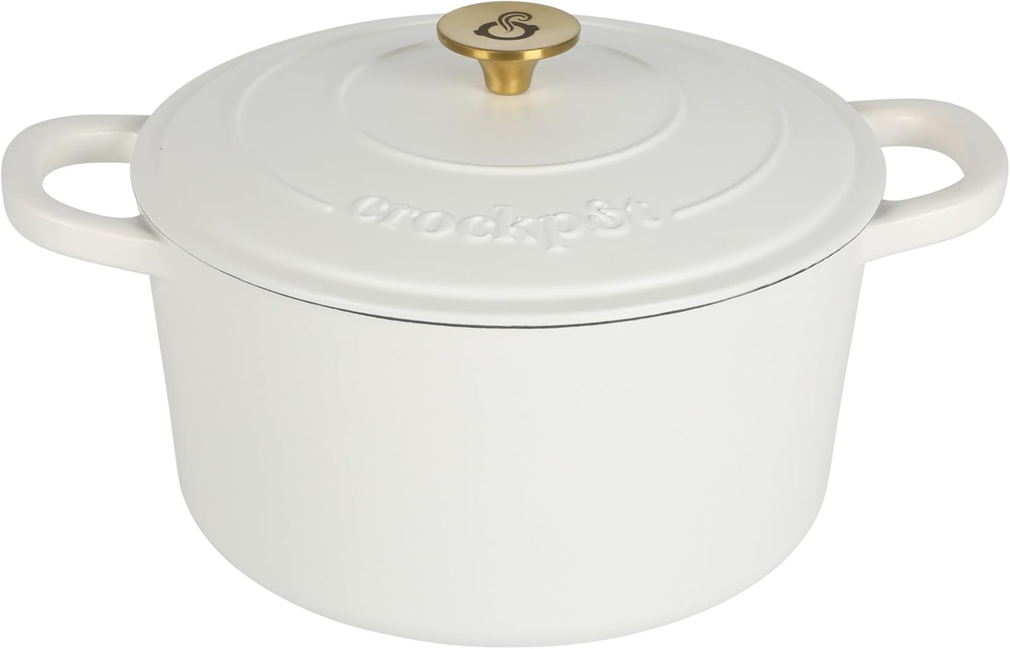 Crock-Pot 3 Quart Enameled Cast Iron Dutch Oven – Aqua - Home Select 681