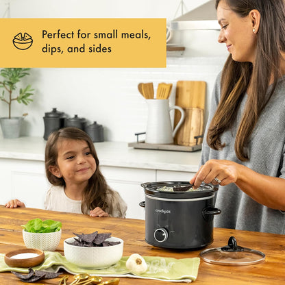 Crock-Pot 2 Quart Mini Slow Cooker – Classic Compact Cooker - Home Select 516